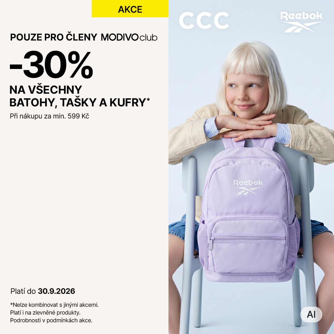 30 % sleva na všechny batohy, tašky a kufry